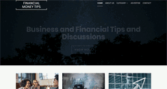 Desktop Screenshot of financialmoneytips.com