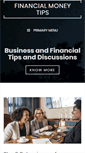 Mobile Screenshot of financialmoneytips.com