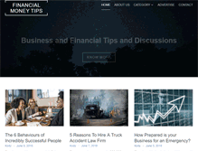 Tablet Screenshot of financialmoneytips.com